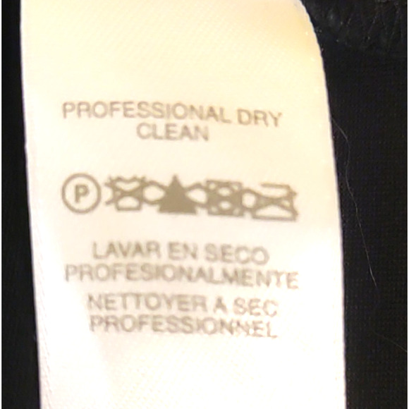 Liz Claiborne Women's Dress Size 8 Cap Sleeves Retro Fit And Flare Black White - Picture 6 of 8